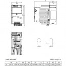 Falownik wektorowy 0,4kW 230VAC Delta Electronics VFD004E21T
